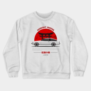 Tuner White Celica MK2 JDM Crewneck Sweatshirt